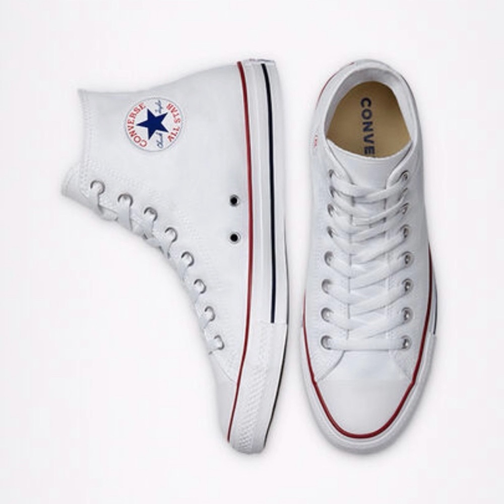 White high top converse
